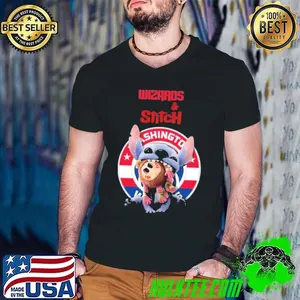 Washington Wizards basketball x Stitch logo shirt