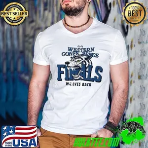 2025 Western Conference Finals Wolves Back Shirt