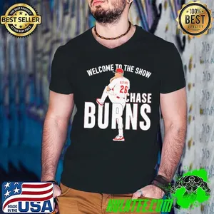 Chase Burns Welcome to the Show Cincinnati Reds shirt