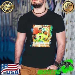 Classificado Brasil na Copa do Mundo 2026 shirt