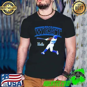 Dean West Ucla Bruins baseball Illustrated shirt