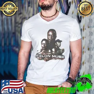 Elon musk Elon Musk chicken fried watermelon graphic shirt