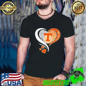 Fingerprint heart it’s in my DNA Tennessee Volunteers shirt