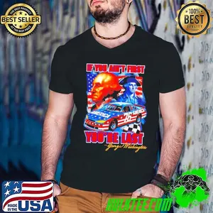 George Washington if you ain’t first you’re last graphic usa flag shirt