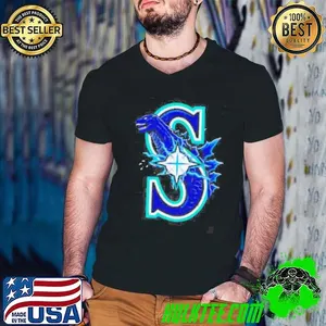 Godzilla Collab Seattle Mariners 2025 Baseball shirt