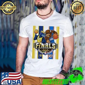 Indiana Pacers Vs Oklahoma City Thunder 2025 NBA Finals Mascot shirt