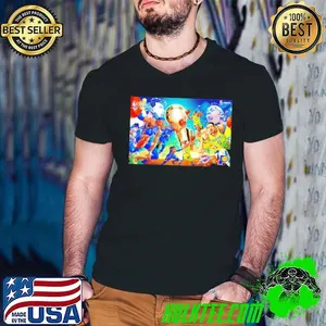 Indiana vs. Thunder Anime 2025 NBA shirt