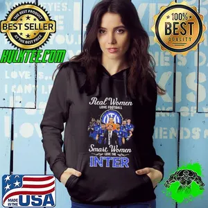 Internazionale Milan FC Real Women Love Football Smart Women love the Inter shirt