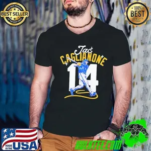Jac Caglianone no.14 Kansas City Royals baseball shirt