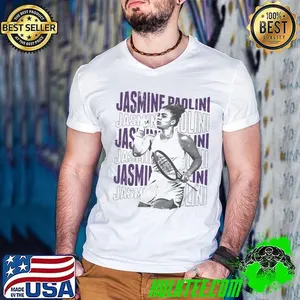 Jasmine Paolini Psychedelic Name Vintage shirt