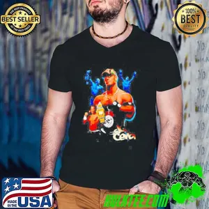 John Cena hustle loyalty respect graphic shirt