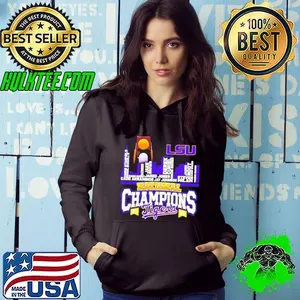 LSU Tigers 2025 National Champions Skyline City Players Name shirt