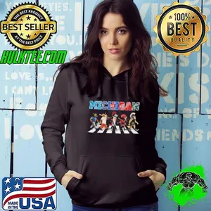 Michigan sports Abbey Road mascot shirt