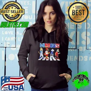 Missouri sports team logo mascot Abbey Road shirt