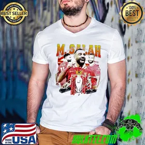 Mohamed Salah Graphic Signature Vintage shirt