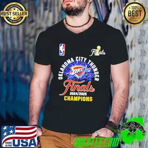 Oklahoma City Thunder 2024 2025 Finals Champions shirt