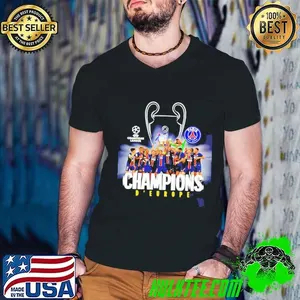 Paris Saint-Germain UCL Champions 2025 Champions shirt