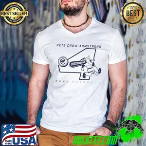 Pete Crow-Armstrong Chicago Cubs Baseball Graphic shirt