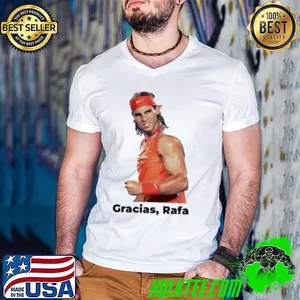 Rafael Nadal Tennis Gracias Rafa shirt