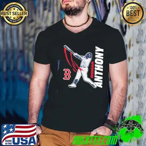 Roman Anthony Boston Red Sox swing cartoon shirt