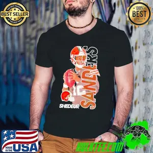Shedeur Sanders Player Cleveland Browns Graphic shirt