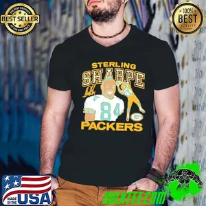 Sterling Sharpe Player Green Bay Packers Graphic Signature shirt