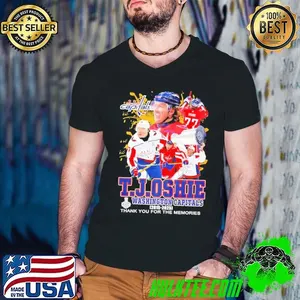 T.J Oshie Washington Capitals 2015-2025 Thank You For The Memories shirt