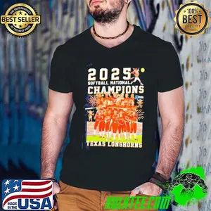 Texas Longhorns 2025 Softball Nation Women’s College World Series shirt