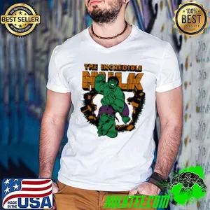 The Incredible Hulk break the wall shirt