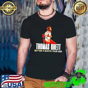 Thomas Rhett Better In Boots Tour 2025 shirt