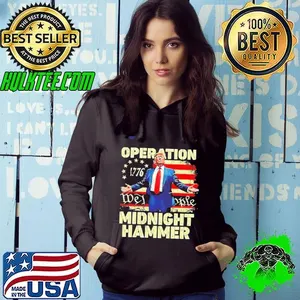 Trump Operation Midnight Hammer 1776  We The people American Flag Shirt