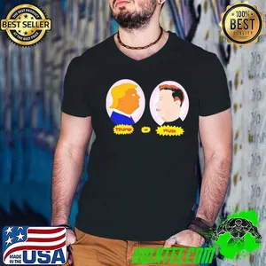 Trump vs Musk Beavis and Butthead meme shirt