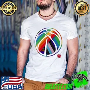 Washington Wizards Team Logo Pride Shirt